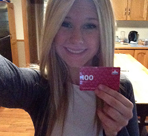 Clipdeals contest winner - Paige Wall