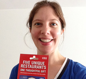 Clipdeals contest winner - Amanda Cannon