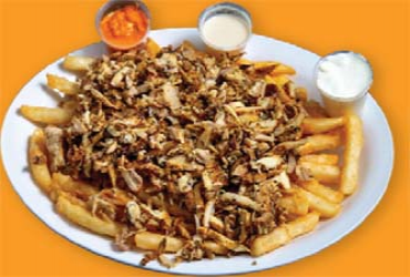  - Chicken on Fries for $11.49