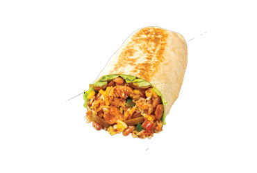  - Regular Burrito  $7.99