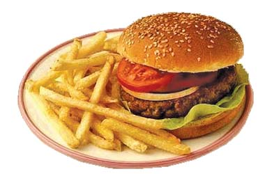  - Hamburger and Fries For $5.80