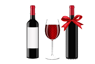  - 50% Off. Wine Bottle