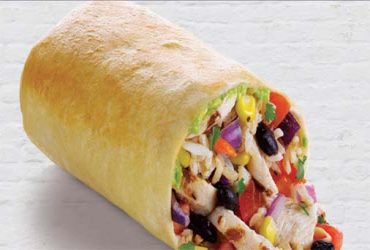  - Regular Burrito $7