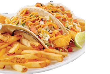  - FREE FISH/TACO & CHIPS