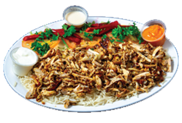  - Chicken Shawarma Plate for $11.99
