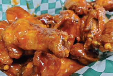  - Wings 1lb = $7