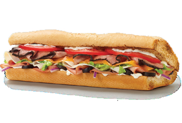  - $2 Off On A Large Sub