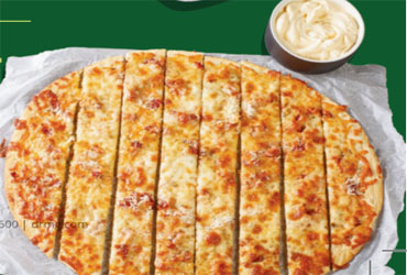  - Large Cheese Pizza $10.50