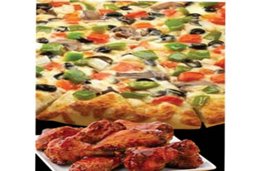  - pizza & wings combo $24.00 off