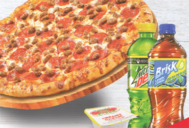  - $2 Off. On Pizzas