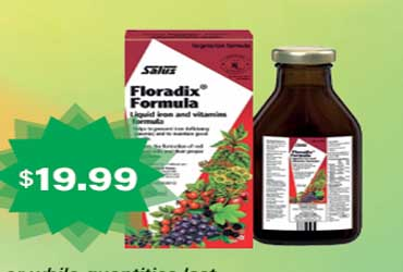  - Salus Floradix Formula for $19.99
