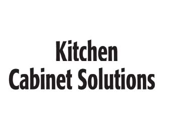 Kitchen Cabinet Solutions