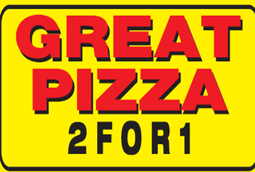 Great 2 For 1 Pizza SCOTT RD
